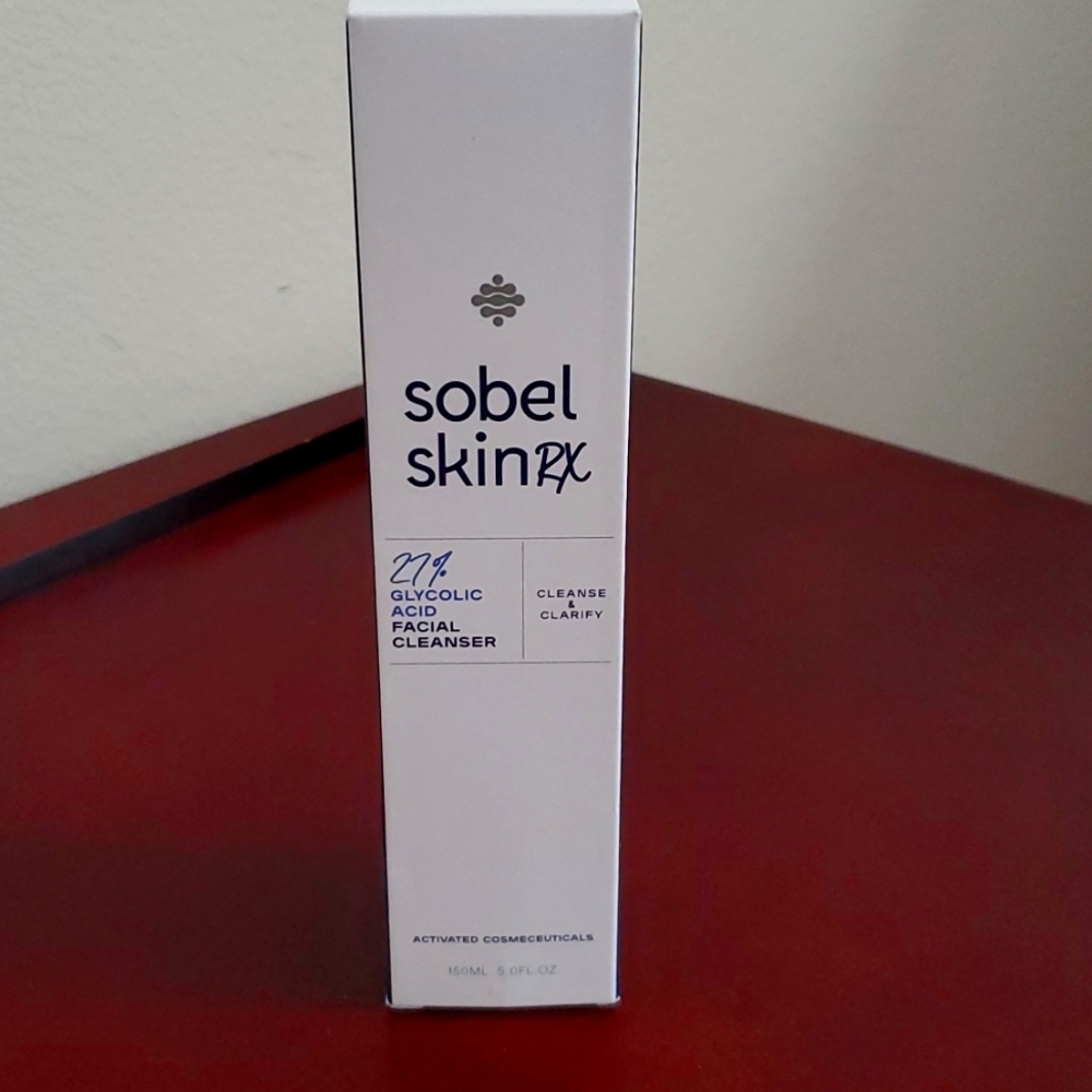 NWT Sobel Skin RX 27% Glycolic Acid Facial Cleanser, Full Size 5 ounces